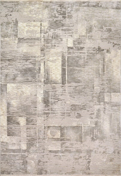 Dynamic Rugs HUDSON 1454-890 Beige and Grey